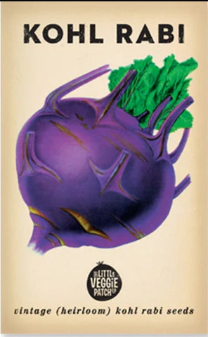 Seeds - Heirloom Seeds Kohl Rabi KRP 2024
