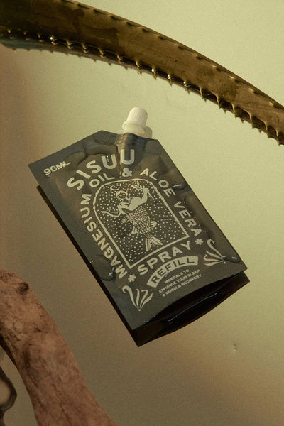 SISUU Magnesium Oil & Aloe Vera Spray Refill - 90 ml SRM