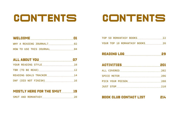 A Reading Journal: Mostly Here for the Smut