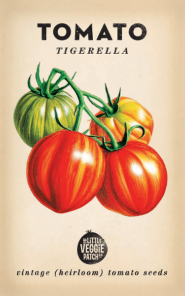 SEEDS - Tomato 'Tigerella' Heirloom Seeds TTH