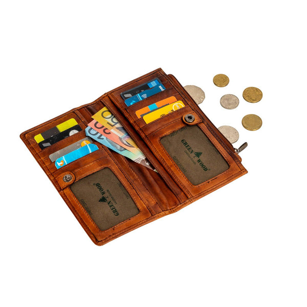 Leather Wallet Cognac LWG