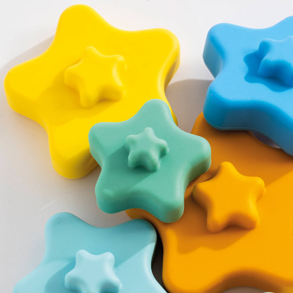 Playground Silicone Stacking Tower Star - Sorbet STS