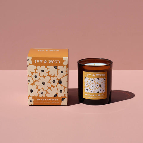 IVY & WOOD Neroli & Gardenia Scented Candle WNG