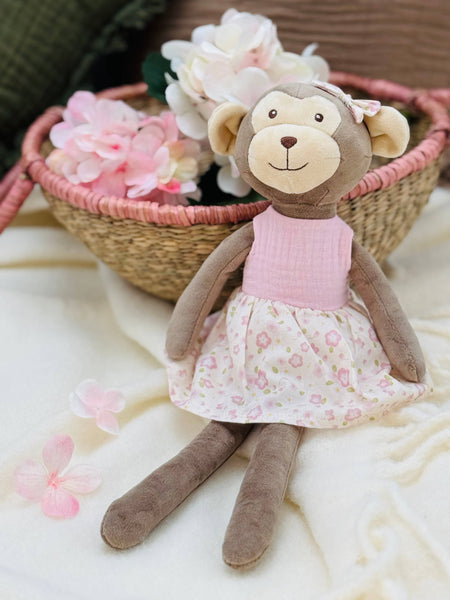 Plush Toy Girl Monkey-Mila GMM