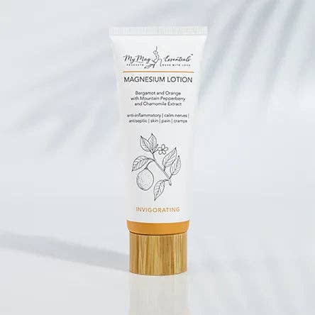 Magnesium Body Lotion Orange and Bergamot with Mountain Pepperberry + Chamomile Extract MBOB 💚