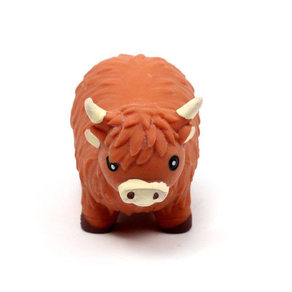 Stretchy Highland Coo Cow Toy