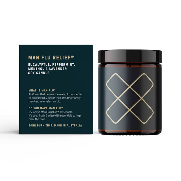 Candle - Man Flu Relief™ Soy Candle CMFR