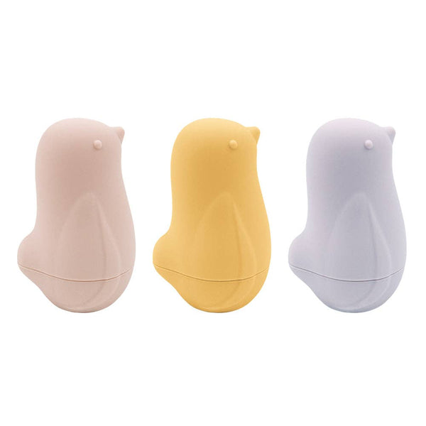 3pk Silicone Squeezy Bath Birds SBB