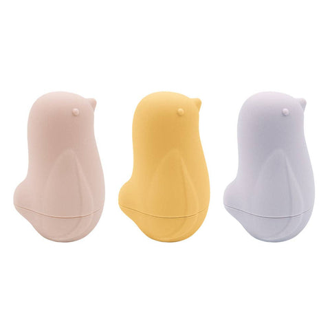 3pk Silicone Squeezy Bath Birds SBB