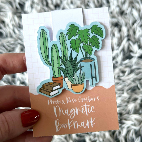 Plants and Books Magnetic Bookmarks PBM