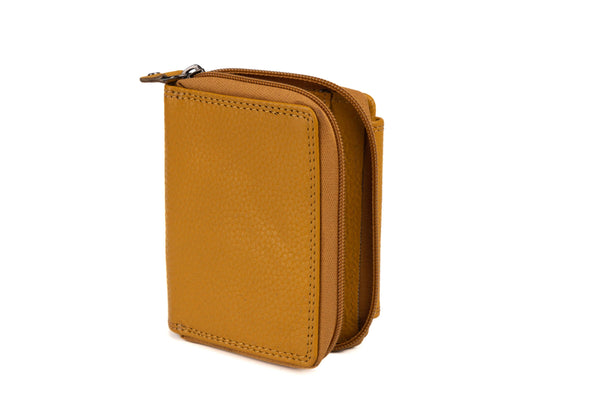 Greenwood - Women's Leather Wallet Tina - Yellow GWY