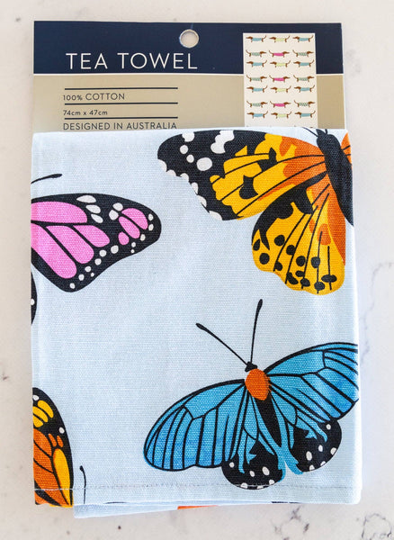 Tea Towel - Butterflies TTB