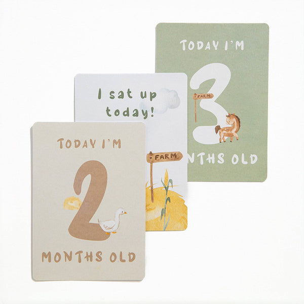 Milestone cards - Tractor Ride MCT