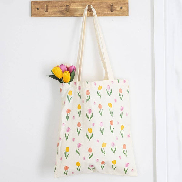Tulip Print Tote Bag TPT