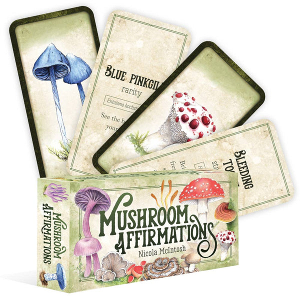 Mushroom Affirmation Cards MHAC