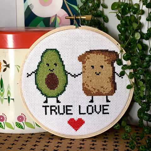 Cross Stitch - Avo Toast Cross Stitch Kit CSAT