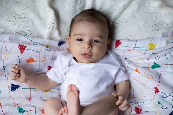 Paper Plane Muslin Swaddle PPS