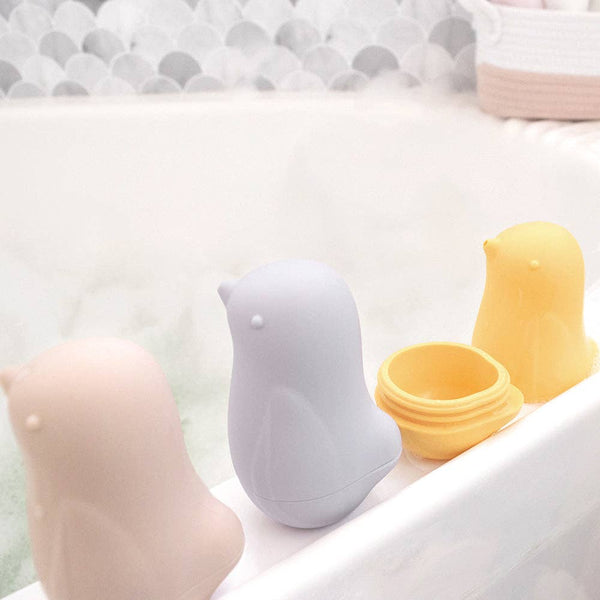 3pk Silicone Squeezy Bath Birds SBB
