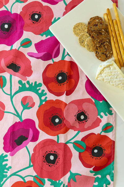 Tea Towel - Poppies TTP