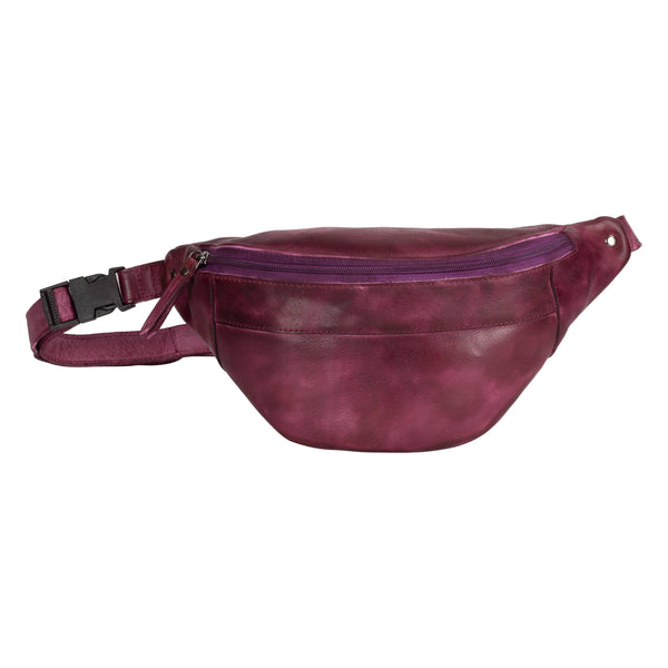 Womens Leather Bum Bag - Lina GWLB
