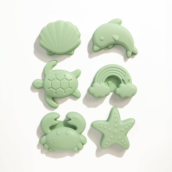 8pc Silicone Bucket Set - Light Sage BSG