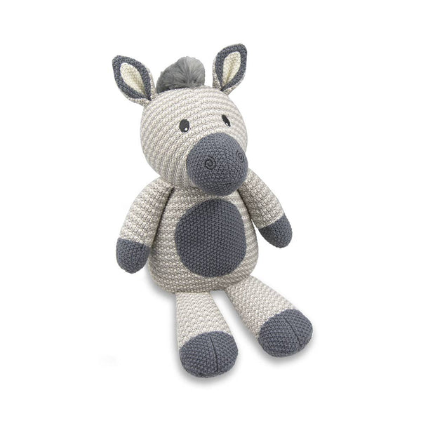 Zac the Zebra Knitted Toy ZZT
