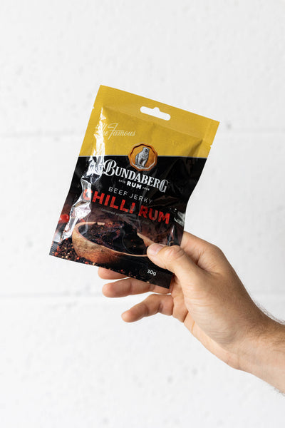 Bundaberg Rum 'Chilli Rum' Beef Jerky 30g BRJC
