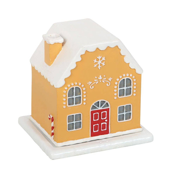 Candy Cane Gingerbread House Incense Cone Holder CHG