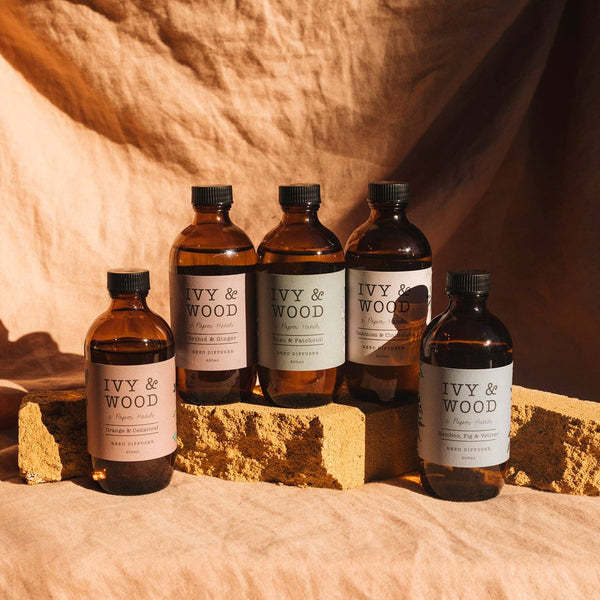 IVY & WOOD Botanical: Orange & Cedarleaf Reed Diffuser WCD