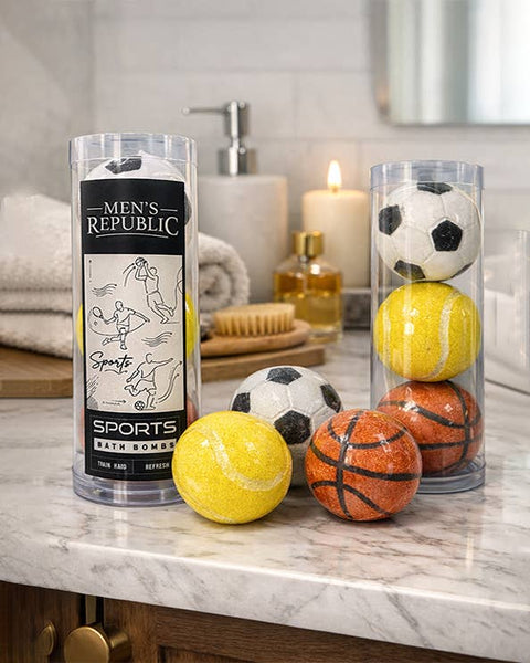 Men's Republic Sports Bath Bombs -
Tennis/Soccer/Basket Ball BBS