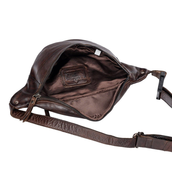 Womens Leather Bum Bag - Lina GWLB