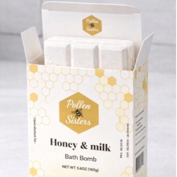 Honey & Milk Bath Bomb HBB