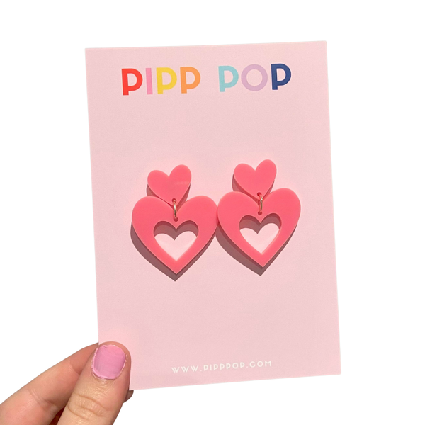 Earrings - Big Love Dangles PPBL
