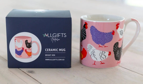 Ceramic Mug - Bright Hen MBH
