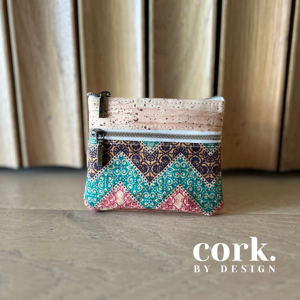 Isabel Cork Purse - Chevron CPC