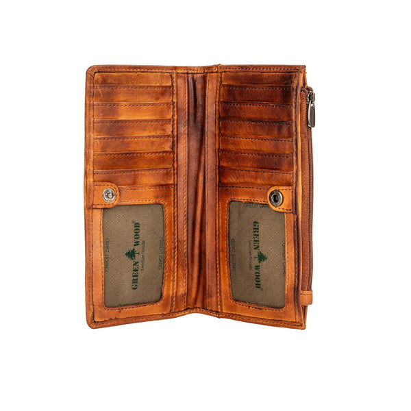 Leather Wallet Cognac LWG