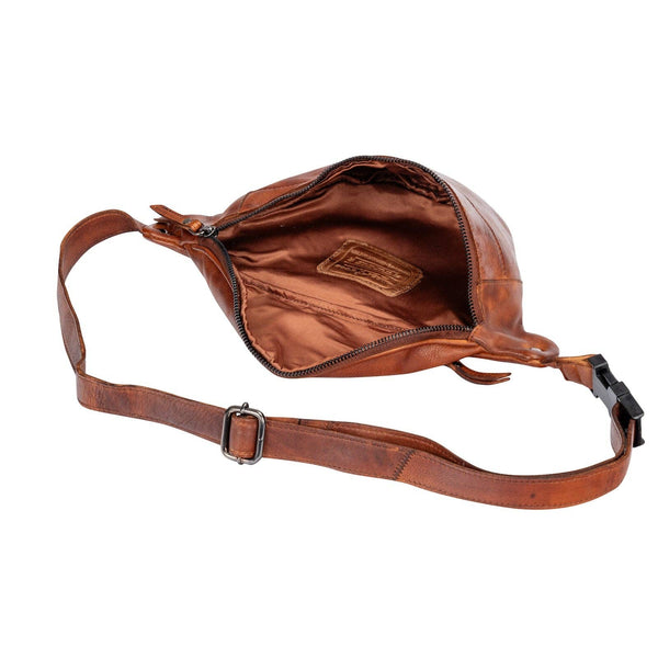 Womens Leather Bum Bag - Lina GWLB