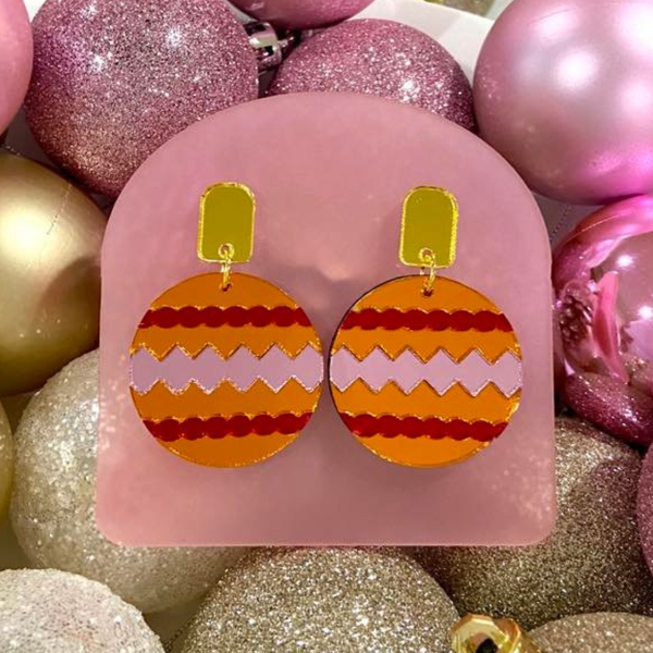 Christmas Bauble Earrings  CBE