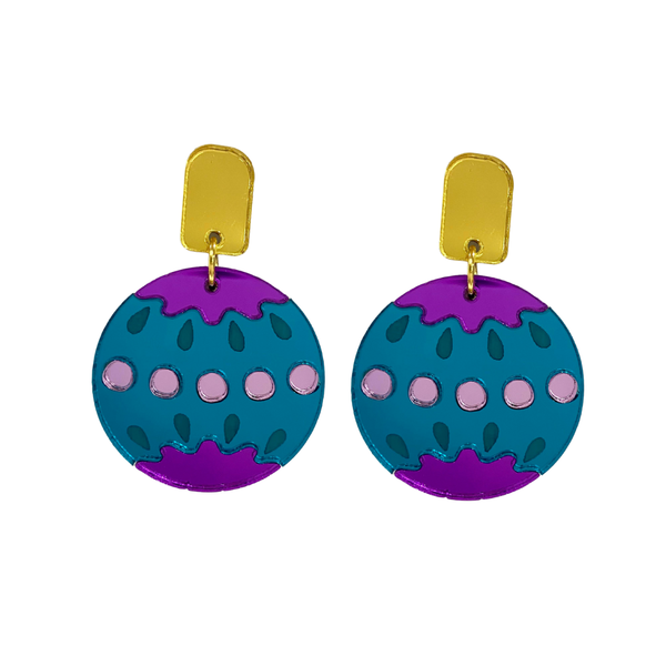 Christmas Bauble Earrings CBE
