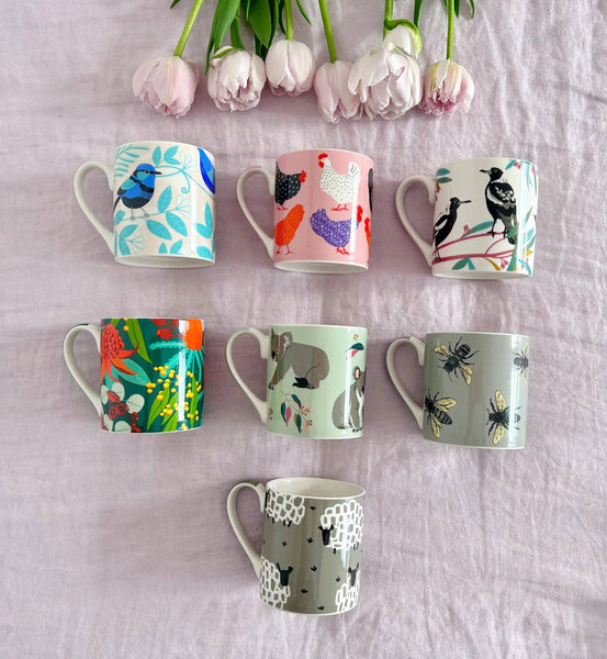 Ceramic Mug - Bright Hen MBH
