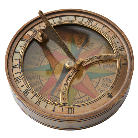 Bronze Sundial Compass BSC