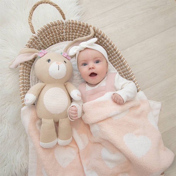 Amelia the Bunny Knitted Toy ABK