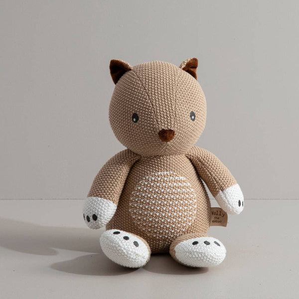 Knitted Toy - Wally the Wombat KWW