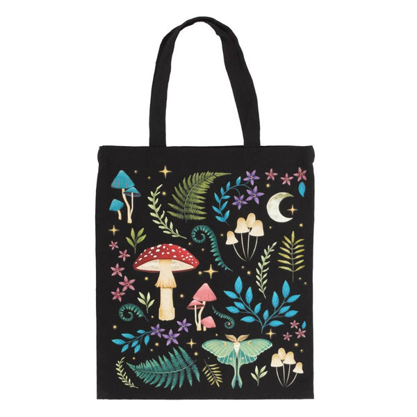 Dark Forest Print Polycotton Tote Bag DFT