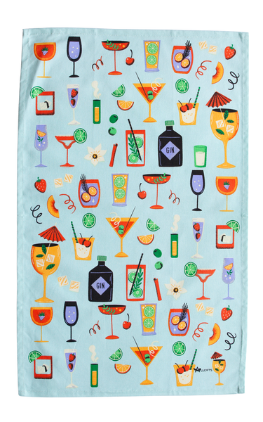 Tea Towel - Cocktails TCT