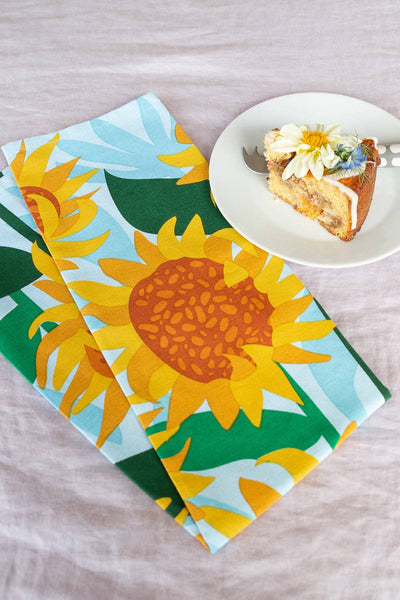 Tea Towel - Sunflowers TTS