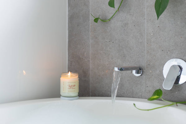Light Up your Worth- Wild Freesia & Lime  500ml Soy Candle BLF