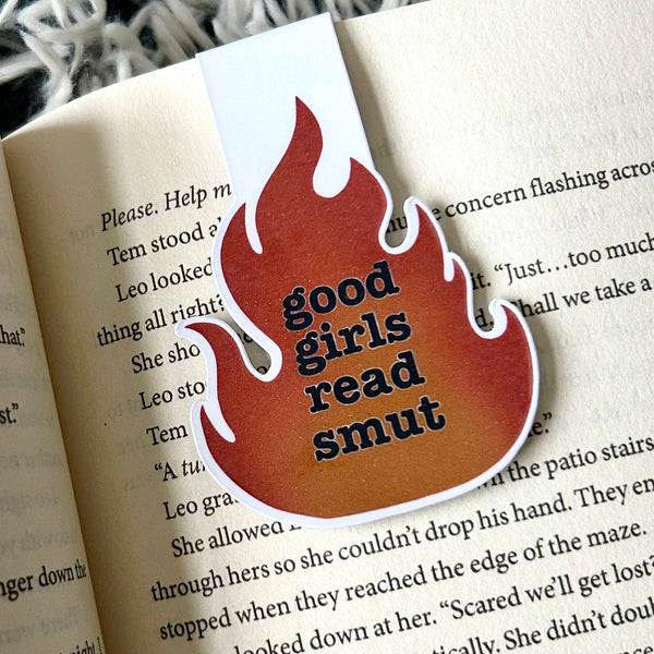 'Good Girls Read Smut' Magnetic Bookmark GBM