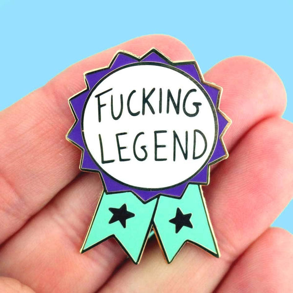 Jubly-Umph Lapel Pin - Fucking Legend Lapel Pin 💚