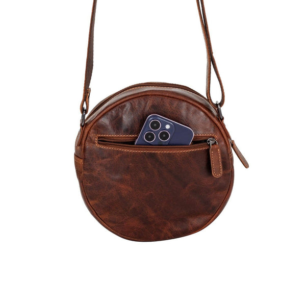 Circle Luxe – Sandel Leather Crossbody Bag CLS